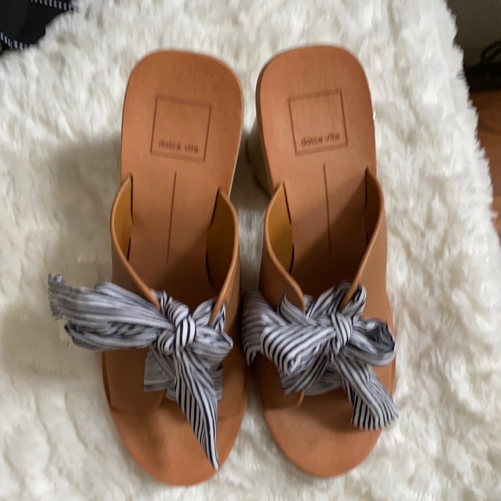 Used Dolce Vita leather ties. Size 8.5m